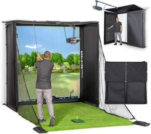Fold Up Golf Simulator Enclosure