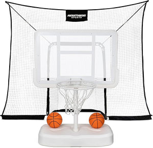 Deluxe Poolside Basketball Goal with Backstop