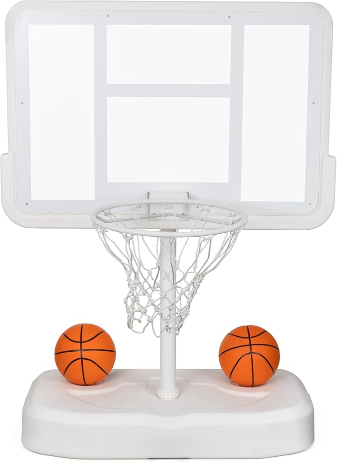 Deluxe Poolside Basketball Goal with Backstop