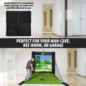 Fold Up Golf Simulator Enclosure