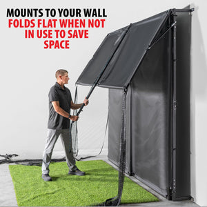 Fold Up Golf Simulator Enclosure